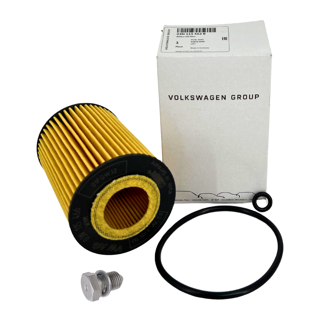 VW Ölfilter 03N 115 562 B + Ölablassschraube