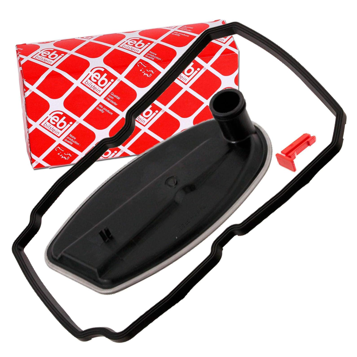 FEBI AUTOMATIKGETRIEBE FILTER 5 GANG + 7L MERCEDES-BENZ GETRIEBEÖL MB 236.14