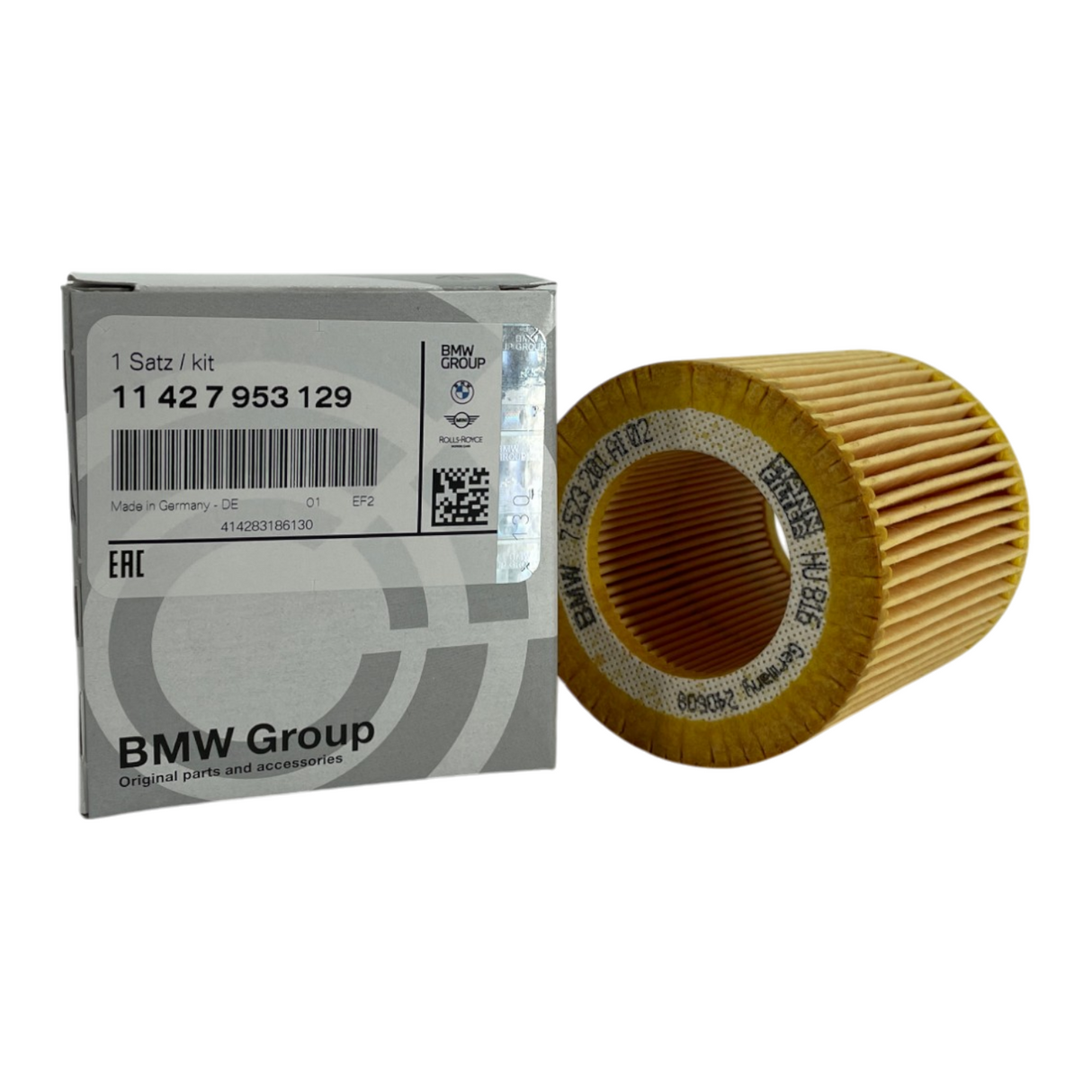 Original BMW Ölfilter 11427953129 M2 F87 M3 F80 F4 F82 F83