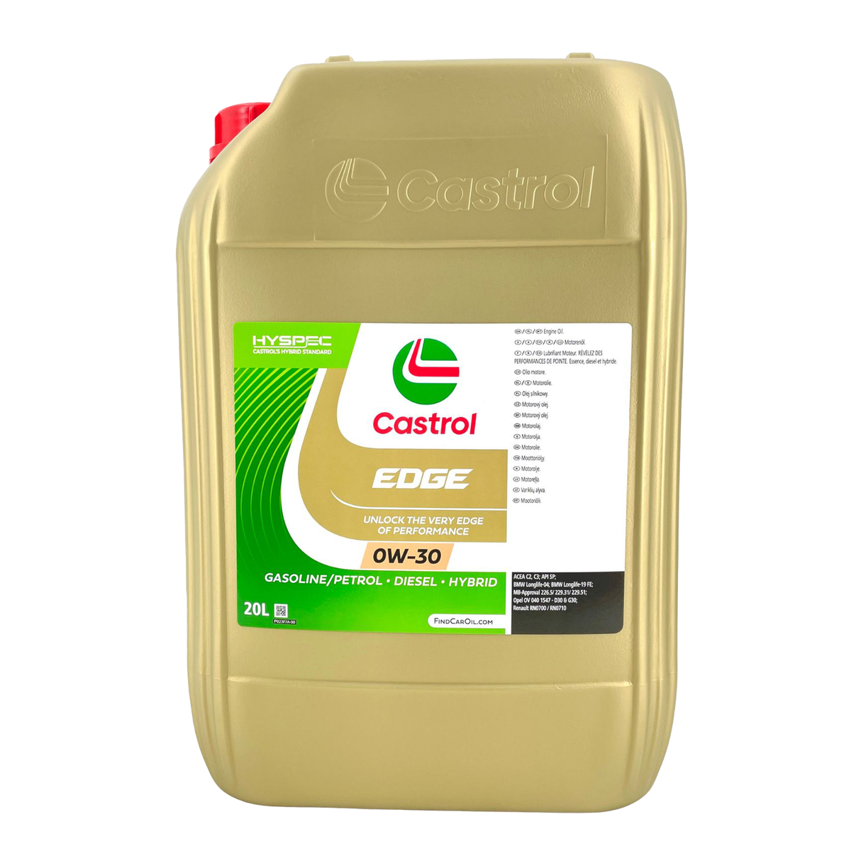 Castrol EDGE 0W-30 20 Liter Castrol