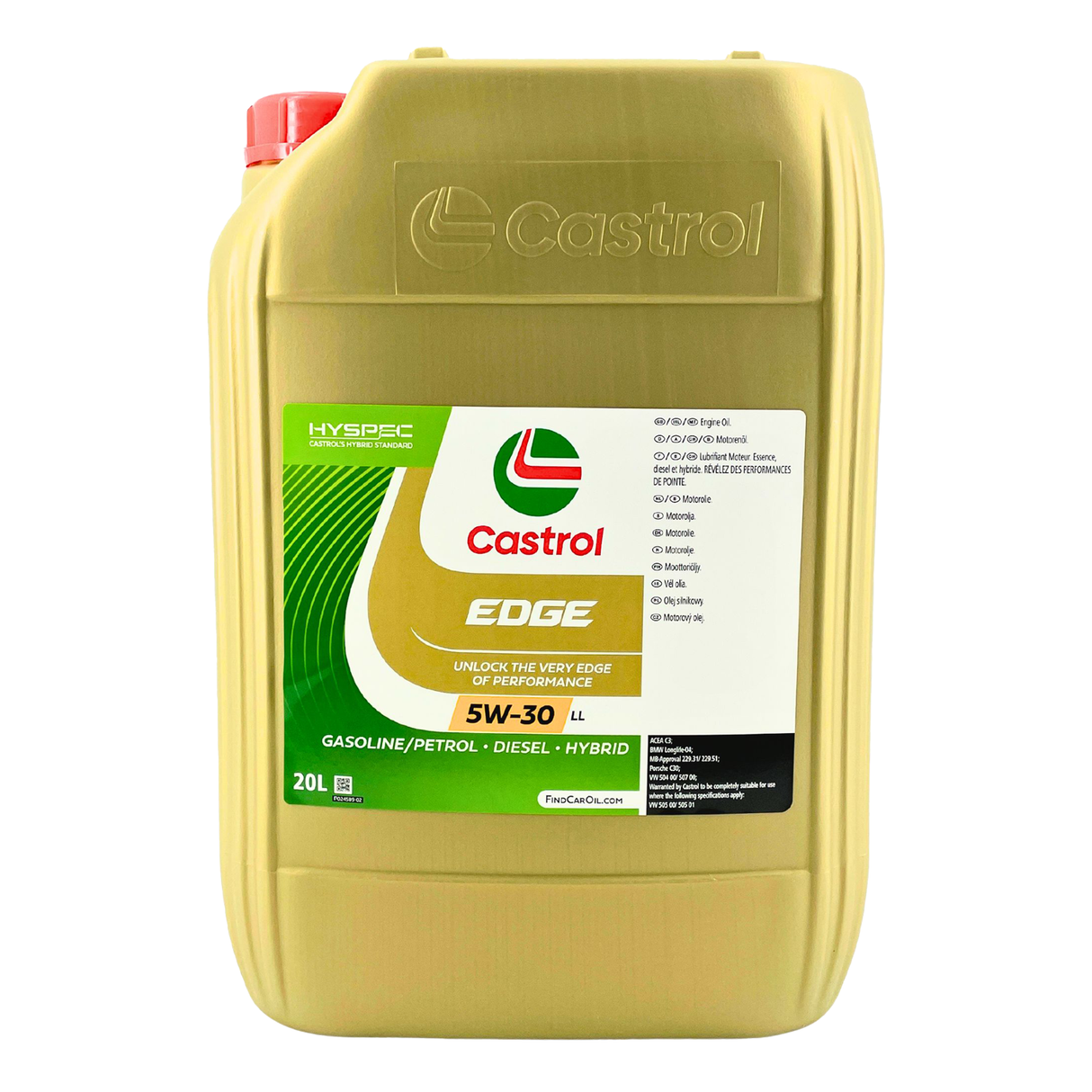 Castrol EDGE 5W-30 LL 20 Liter Castrol