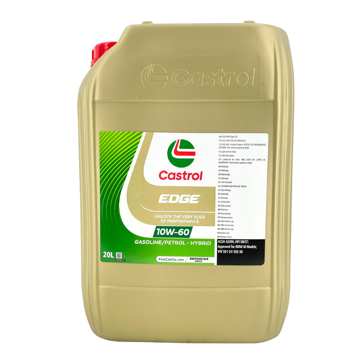 Castrol EDGE 10W-60 20 Liter Castrol