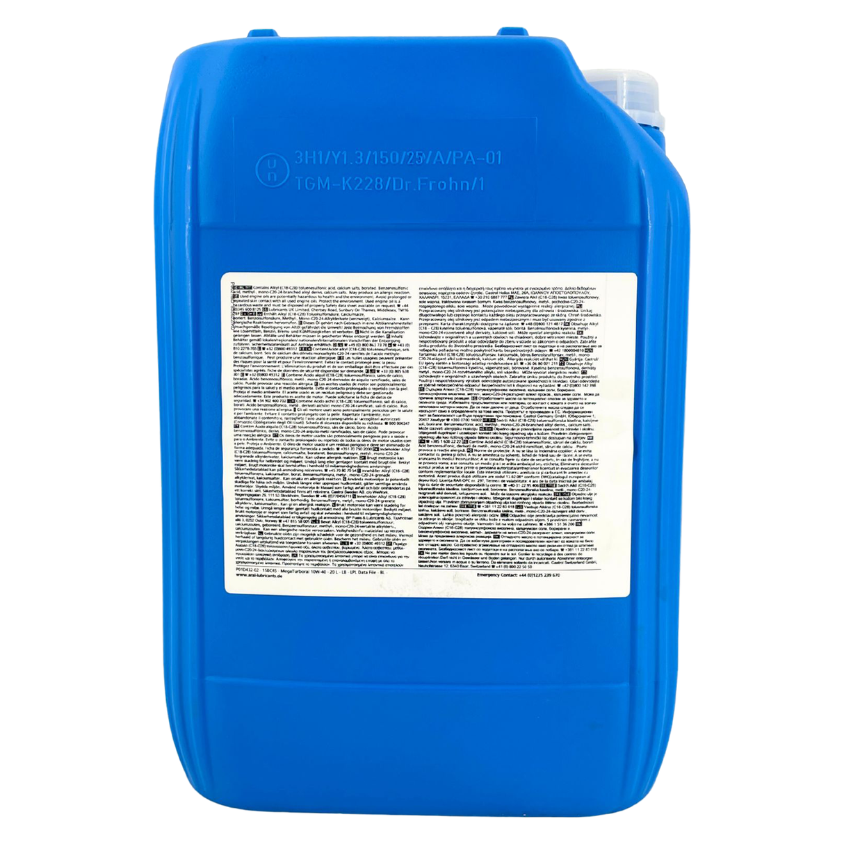 Aral MegaTurboral 10W-40 20 Liter