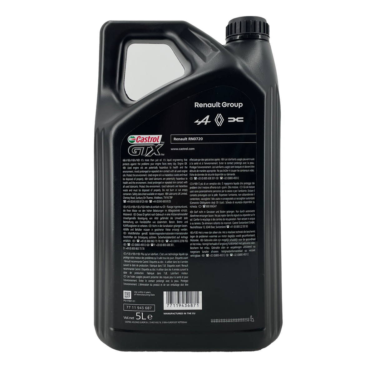 Castrol GTX RN720 5W-30 5 Liter