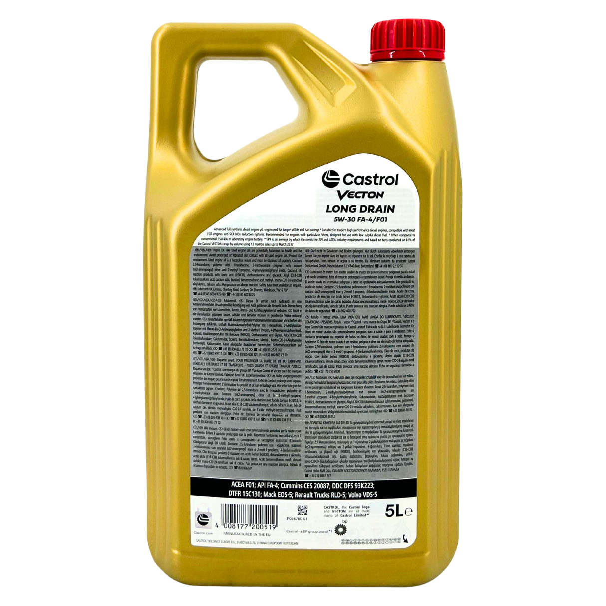 Castrol Vecton Long Drain 5W-30 FA-4/F01 5 Liter