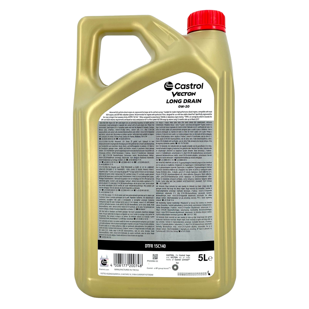 Castrol Vecton Long Drain 0W-20 5 Liter