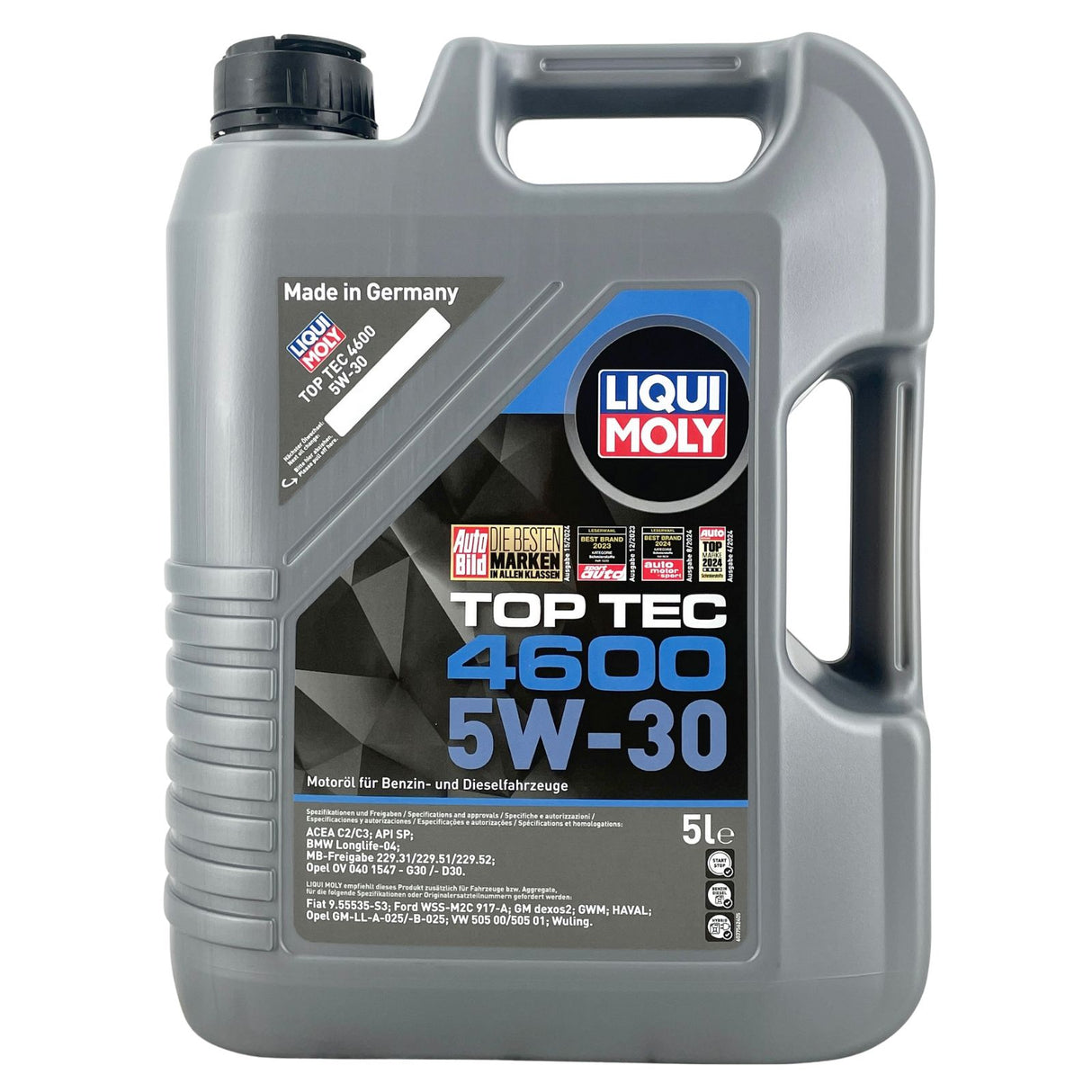 INSPEKTIONSKIT FILTER LIQUI MOLY ÖL 6L 5W-30 für Mercedes-Benz C-Klasse W203