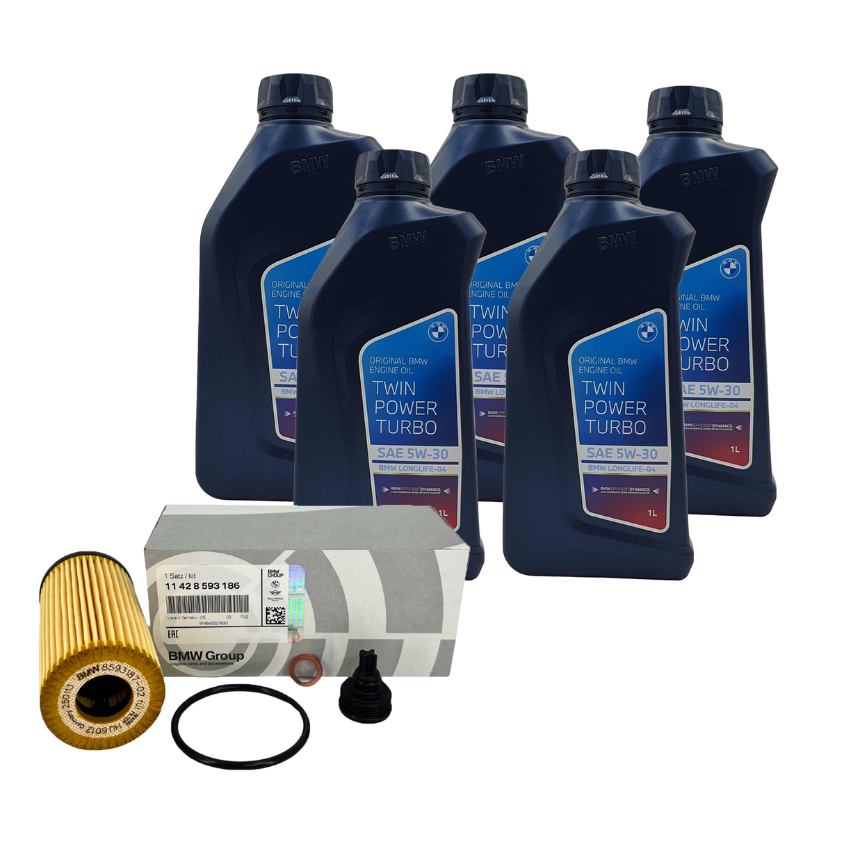 5L ORIGINAL BMW 5W-30 + Ölfilter F40 F44/45/46 X1 F48 X2 F39 B38 B37 11428593186