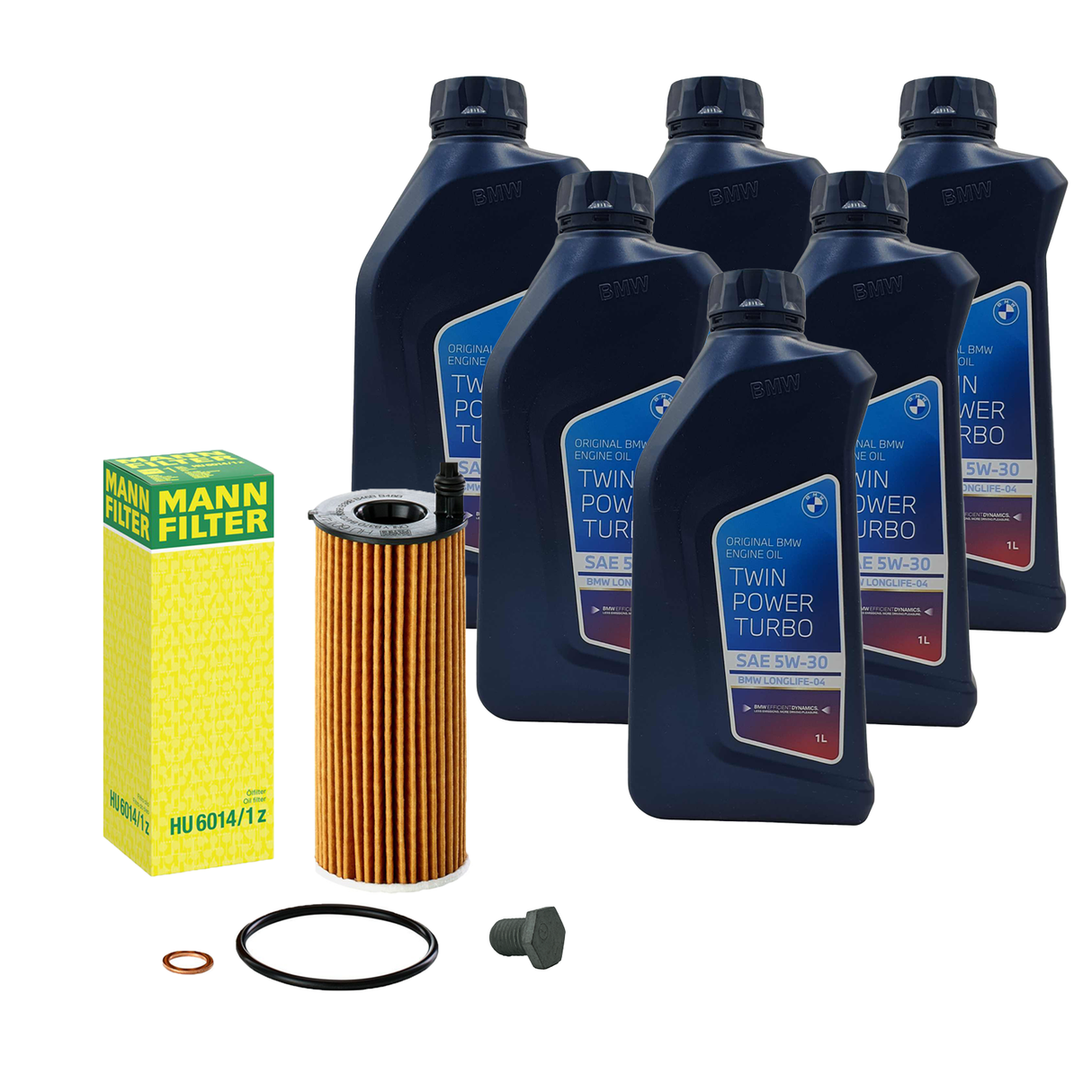 MANN FILTER+ORIGINAL BMW 5W30 ÖL passend für 1er F20 F21 3er F30 5er F10 F11