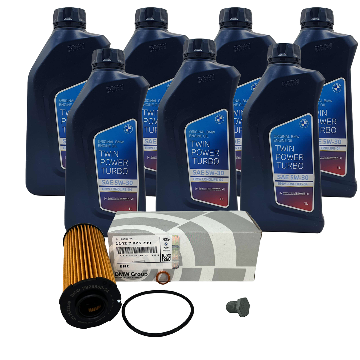 7L ORIGINAL BMW 5W-30 + Ölfilter F20/21 F30-34 G30/31 G11/12 B58 B57 11427826799