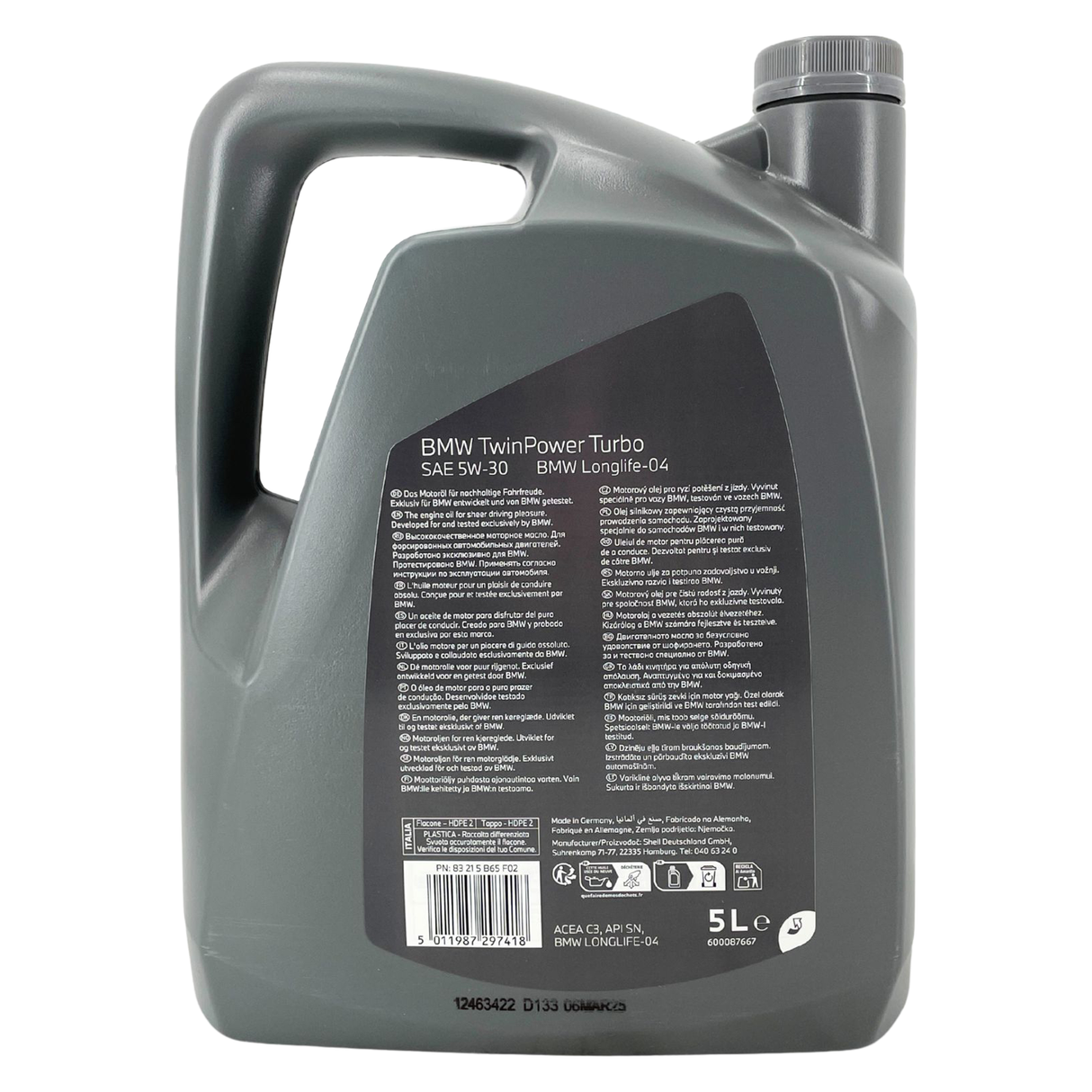 BMW TwinPower Turbo LL-04 5W-30 5 Liter