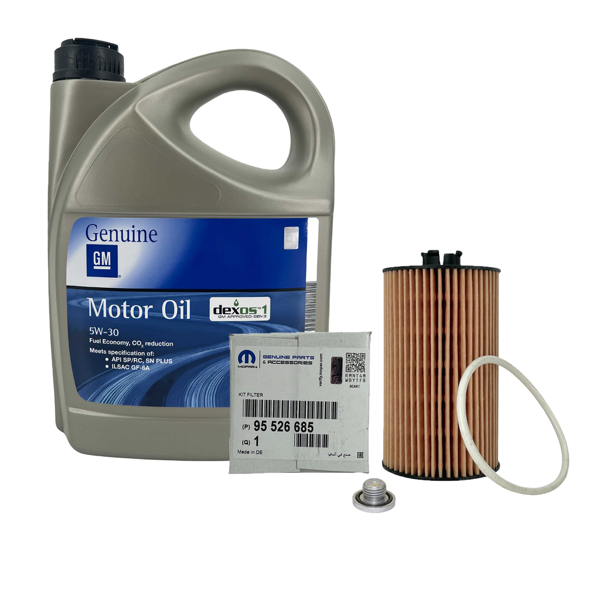 5L 5 Liter ORIGINAL Opel Motoröl 5W30 DEXOS1 Gen3 LONGLIFE + Ölfilter 95526685