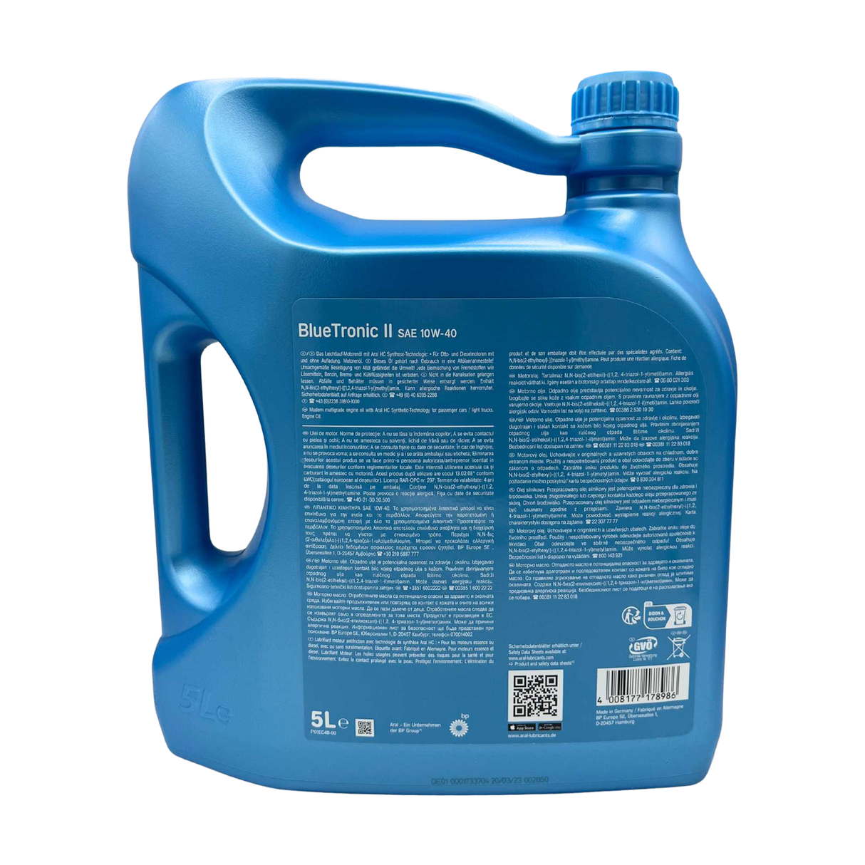 Aral BlueTronic II 10W-40 5 Liter