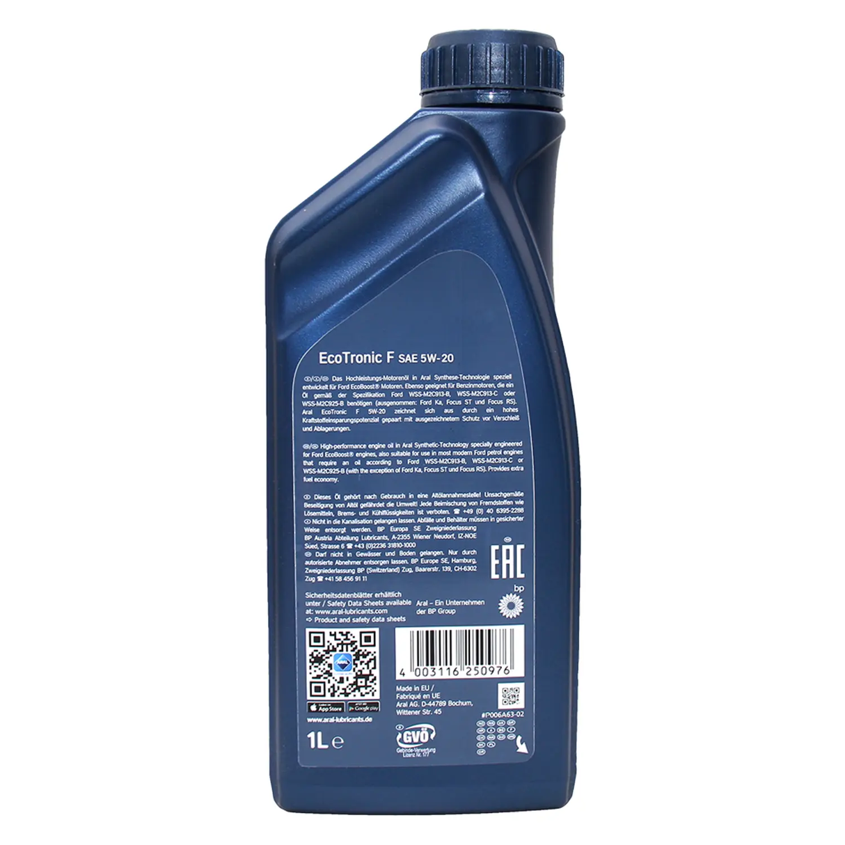 Aral EcoTronic F 5W-20 1 Liter Aral
