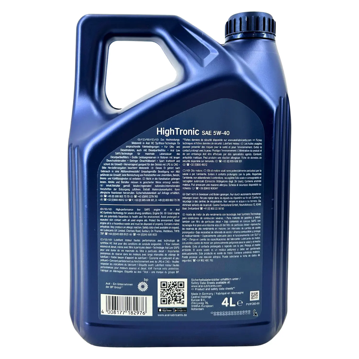 Aral HighTronic 5W-40 4 Liter Aral
