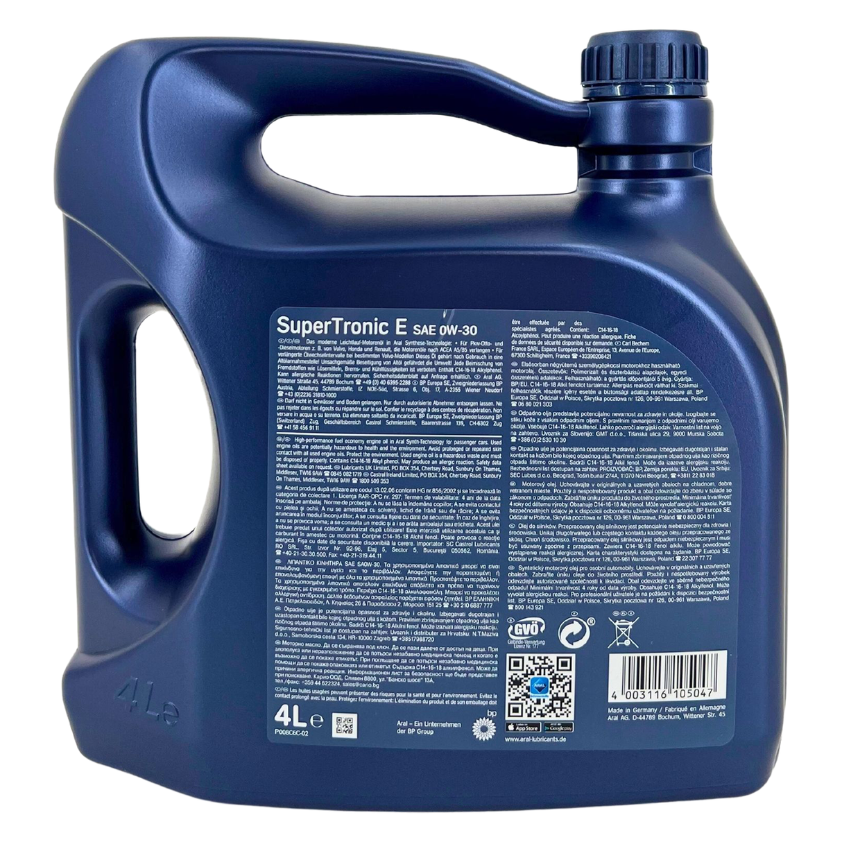 Aral SuperTronic E 0W-30 4 Liter