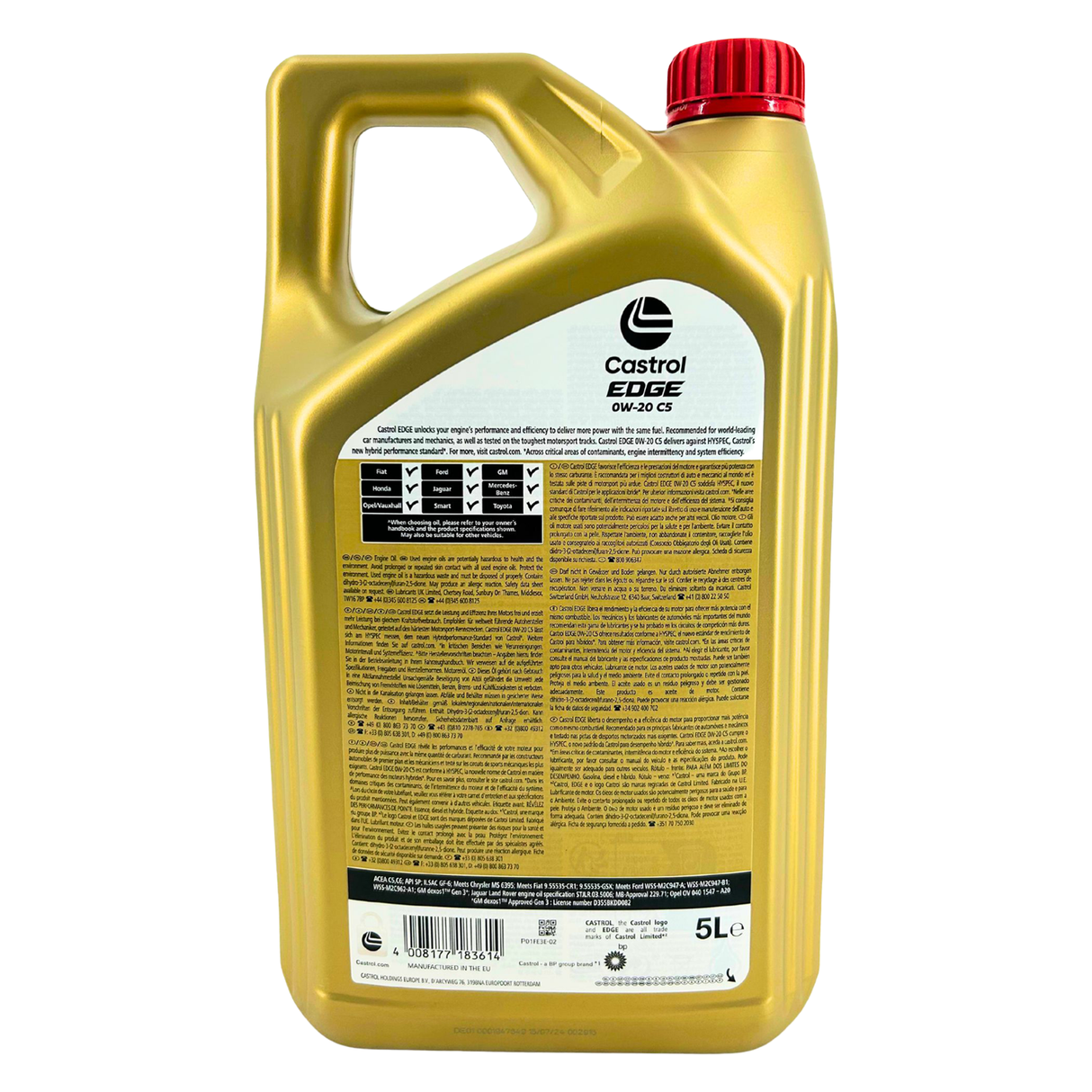 Castrol EDGE 0W-20 C5 5 Liter