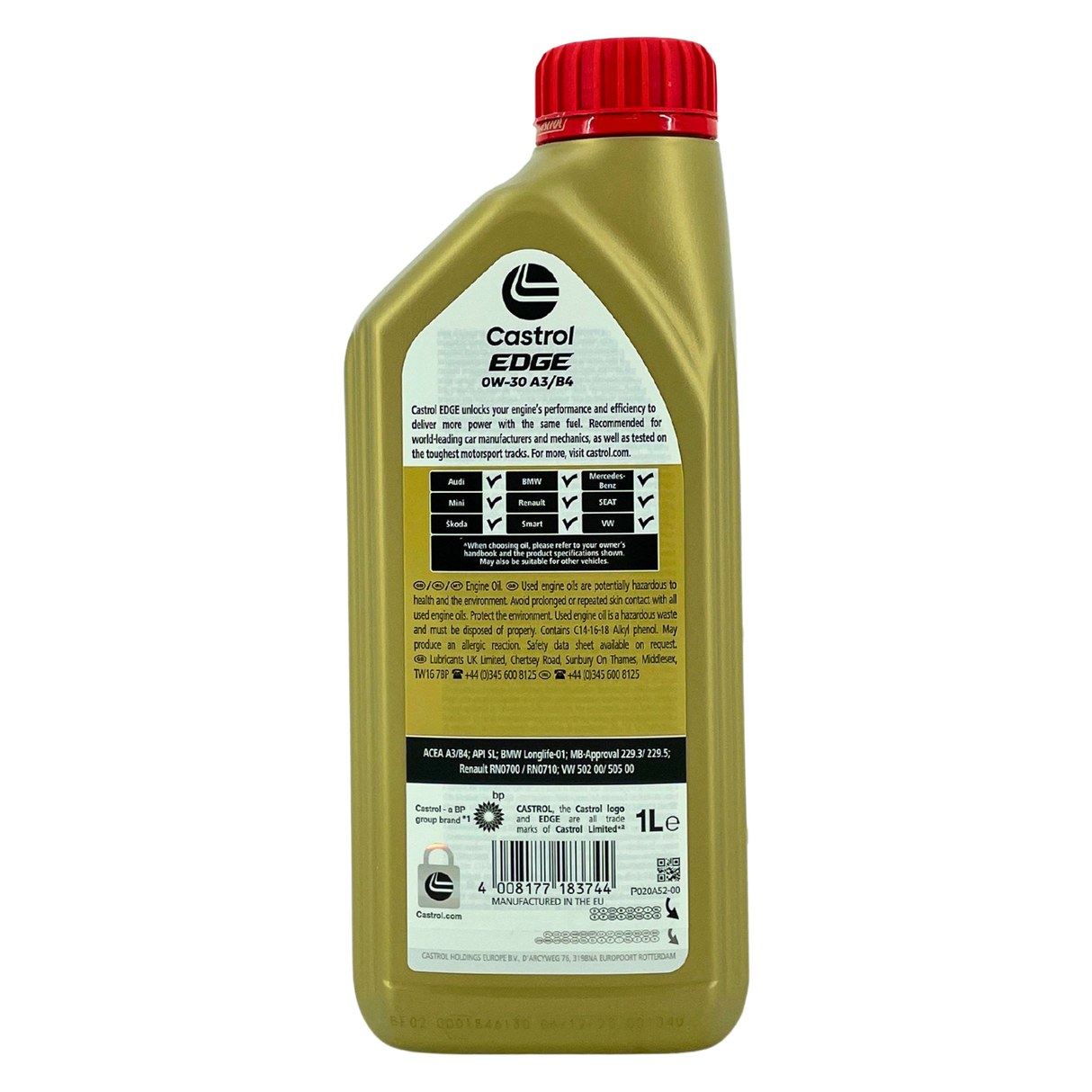 Castrol EDGE 0W-30 A3/B4 1 Liter Castrol
