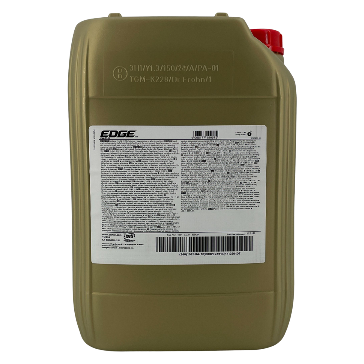 Castrol EDGE 0W-30 LL 20 Liter