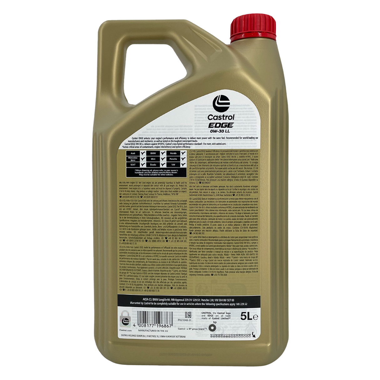 Castrol EDGE 0W-30 LL 5 Liter