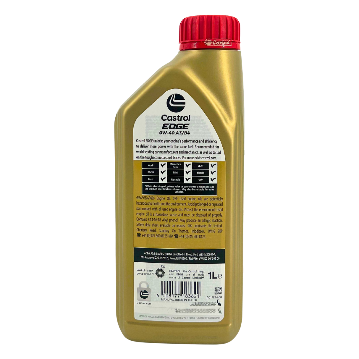 Castrol EDGE 0W-40 A3/B4 1 Liter Castrol