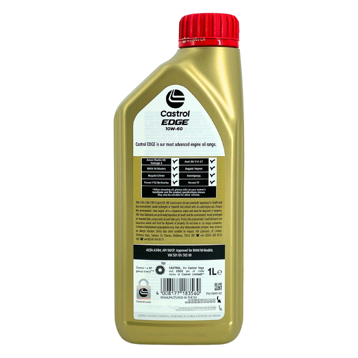 Castrol EDGE 10W-60 1 Liter Castrol
