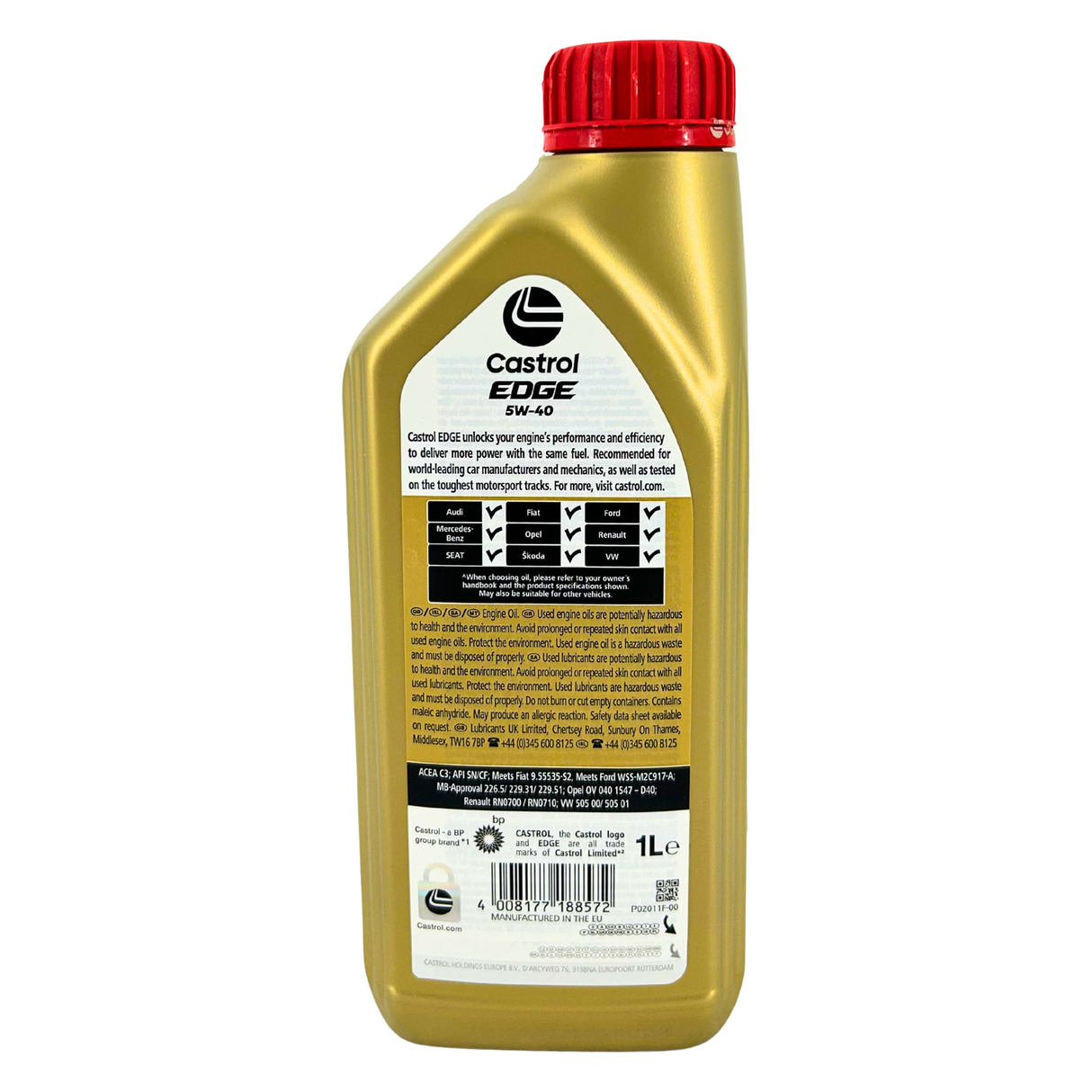 Castrol EDGE 5W-40 1 Liter Castrol