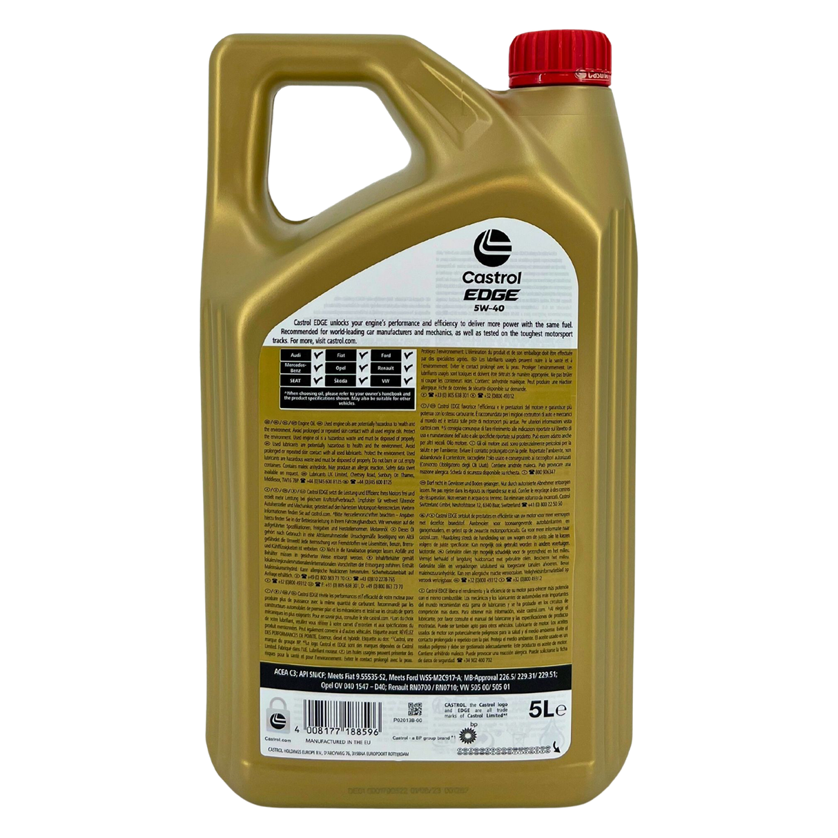 Castrol EDGE 5W-40 5 Liter Castrol