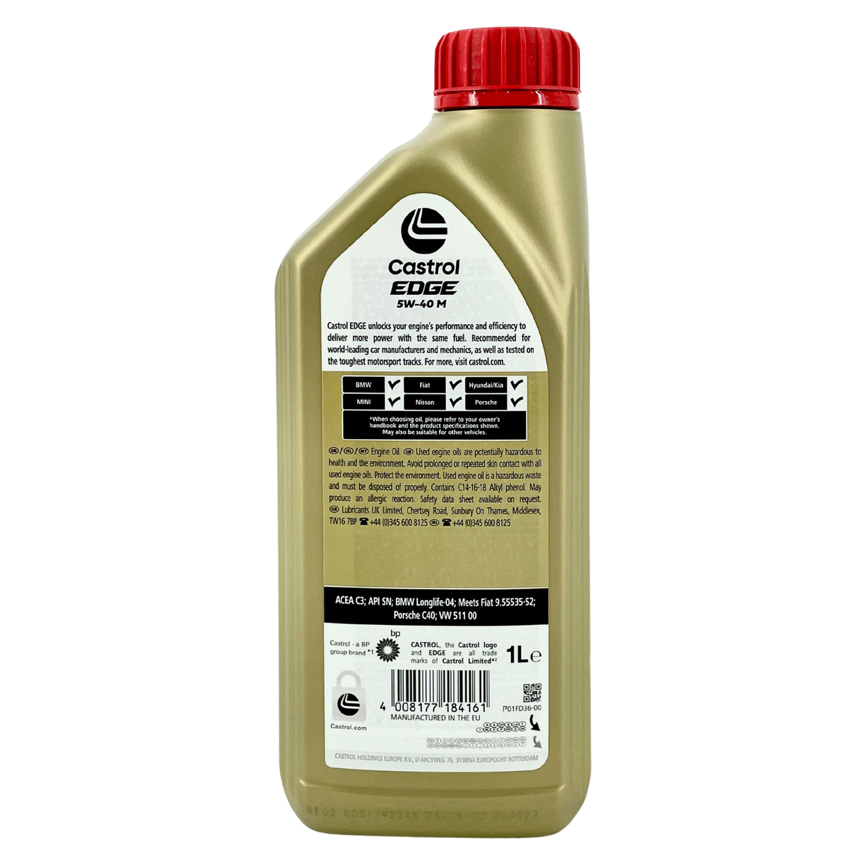 Castrol Edge 5W-40 M 1 Liter