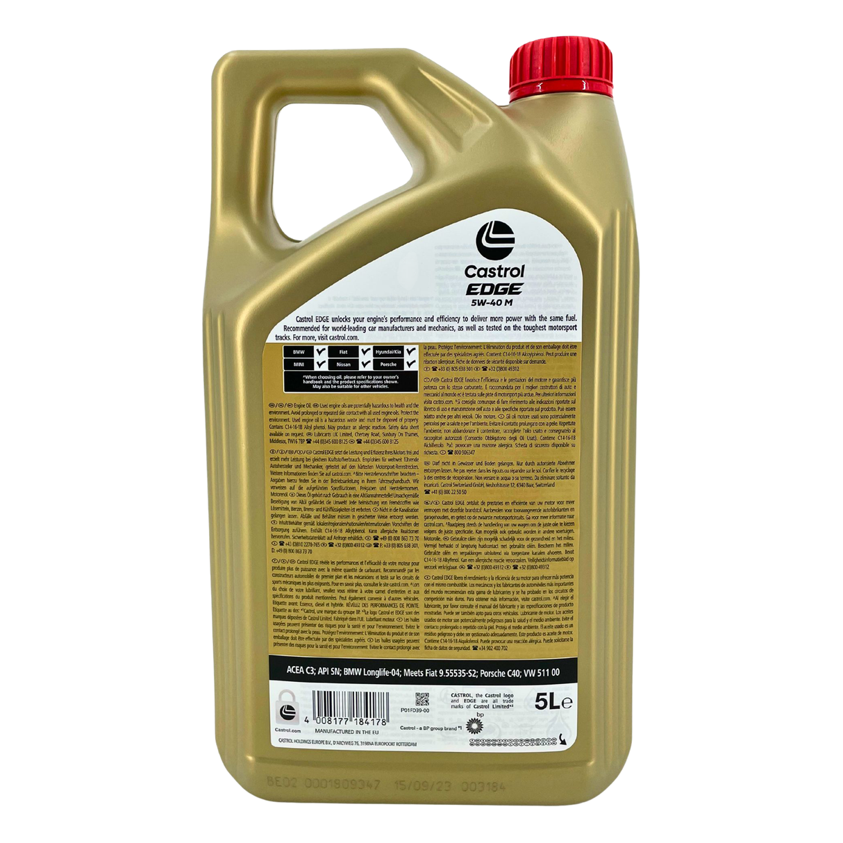 Castrol EDGE 5W-40 M 5 Liter