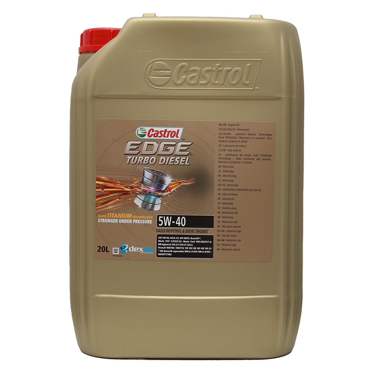 Castrol EDGE Turbo Diesel 5W-40 20 Liter Castrol