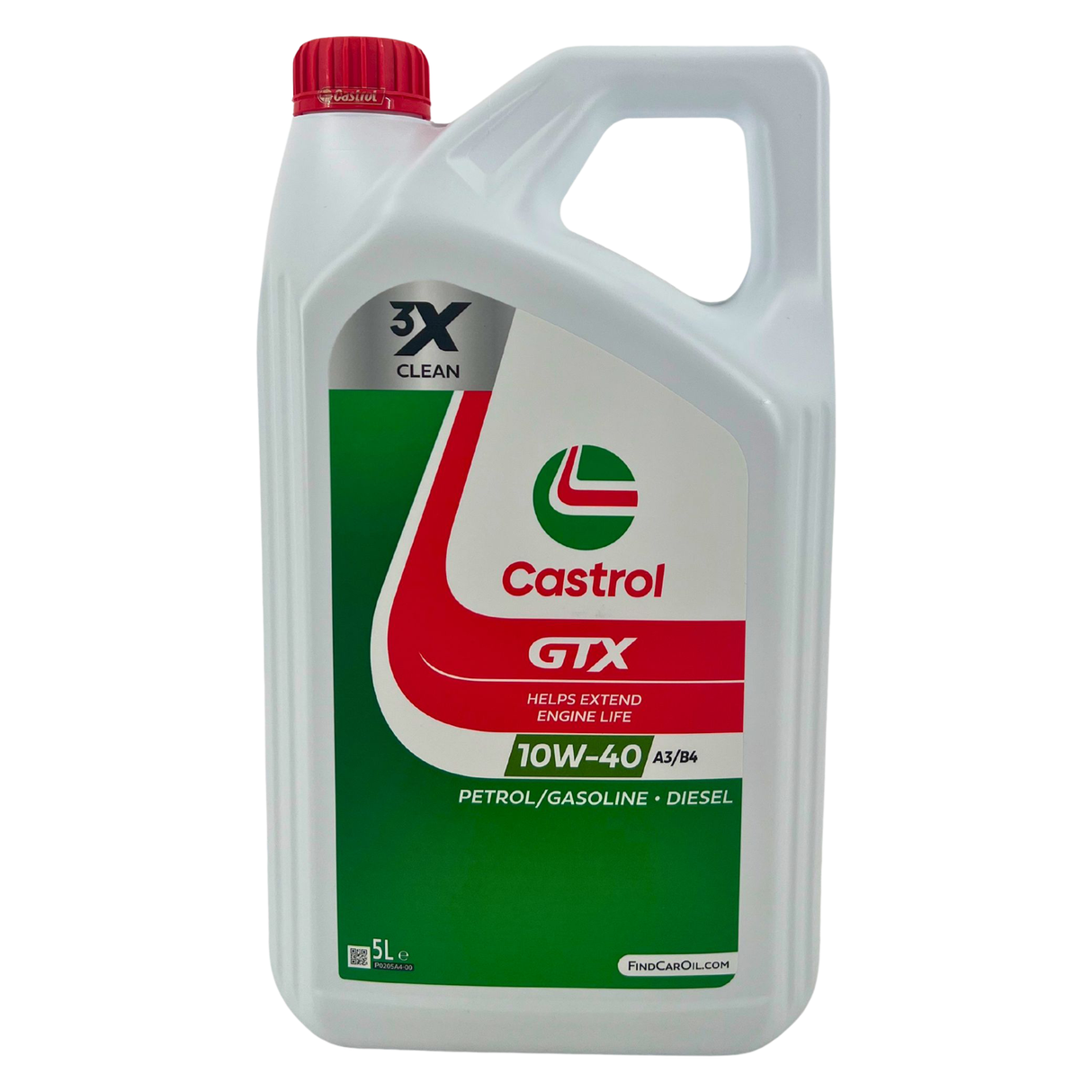 Castrol GTX 10W-40 A3/B4 5 Liter