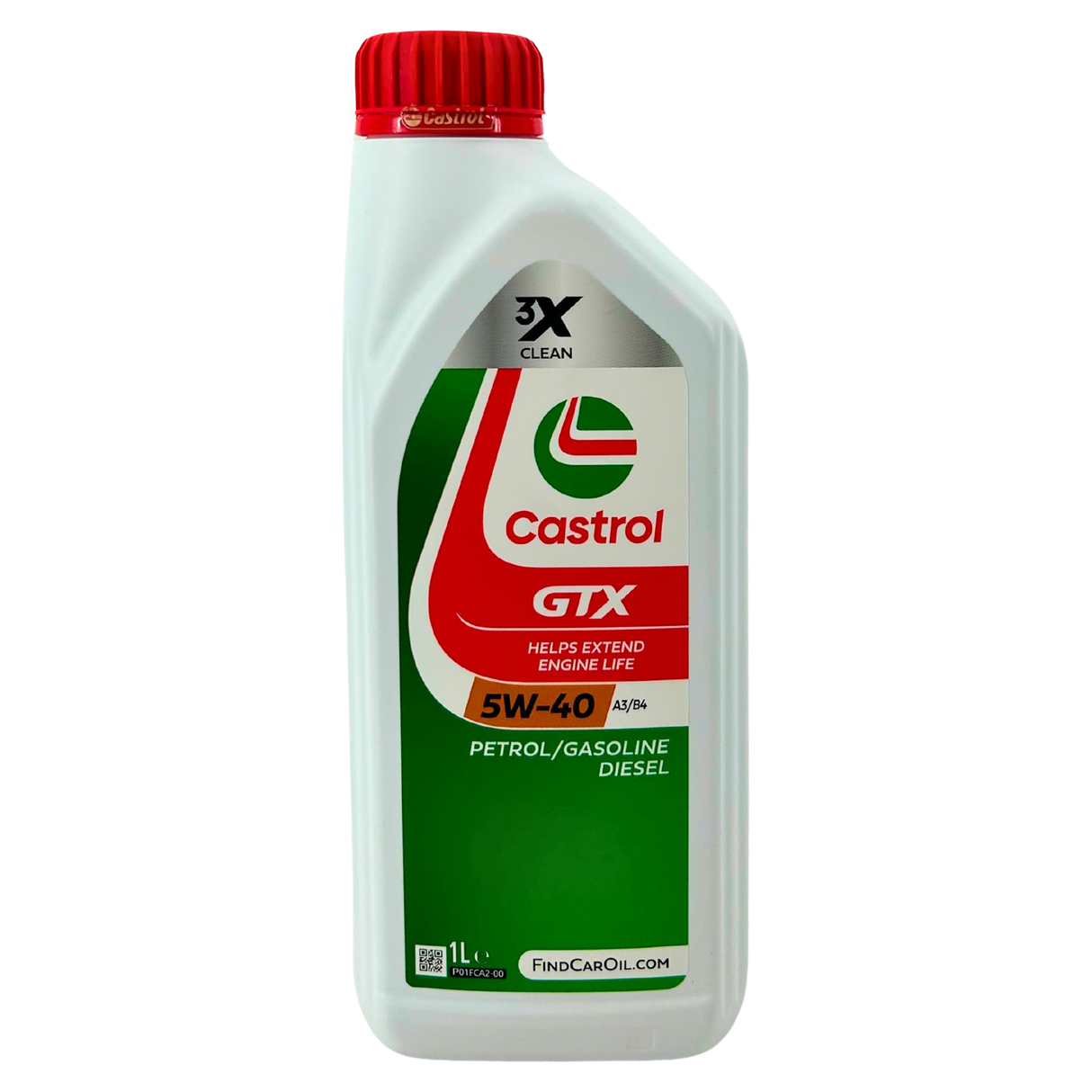 Castrol GTX 15W-40 A3/B3 1 Liter Castrol