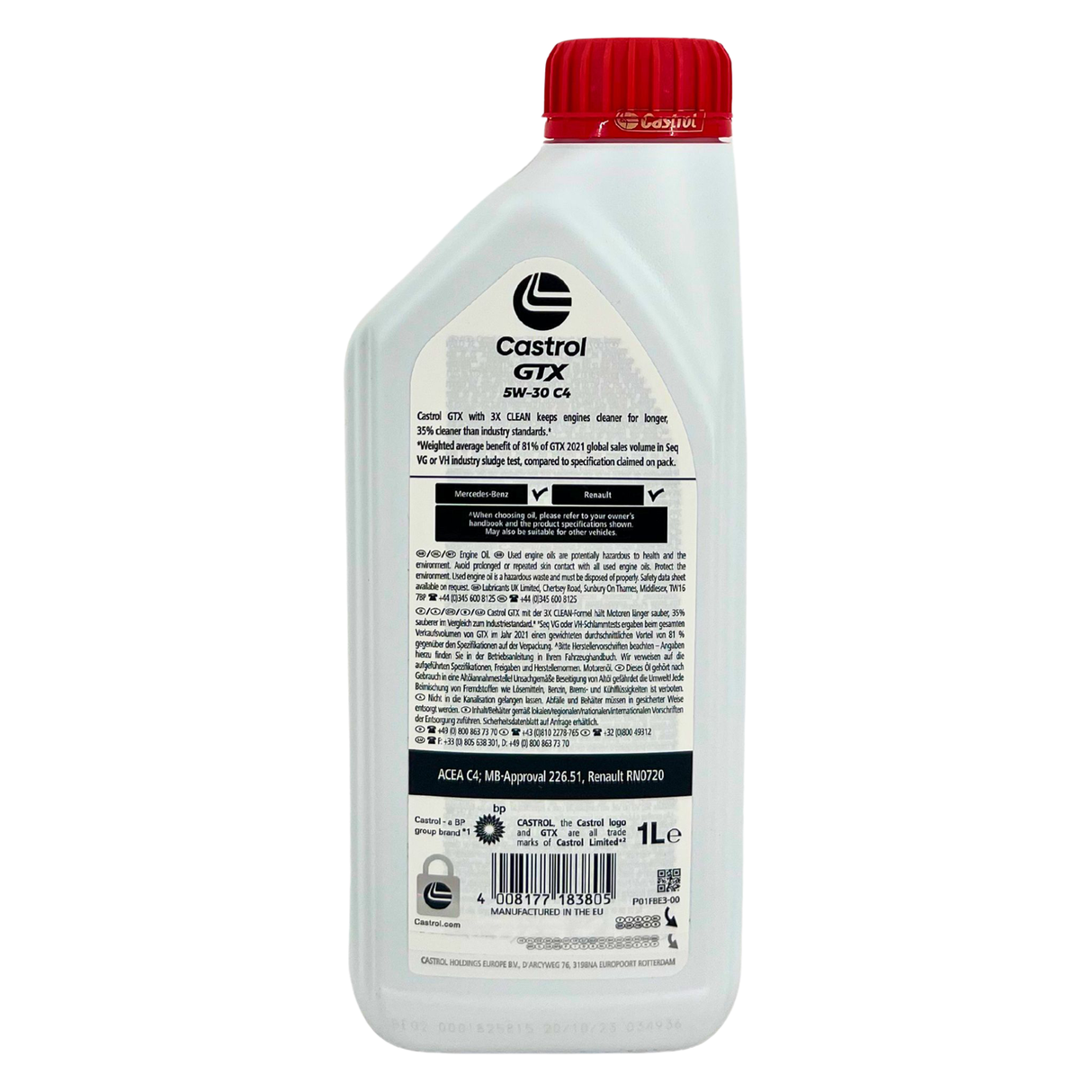 Castrol GTX 5W-30 C4 1 Liter