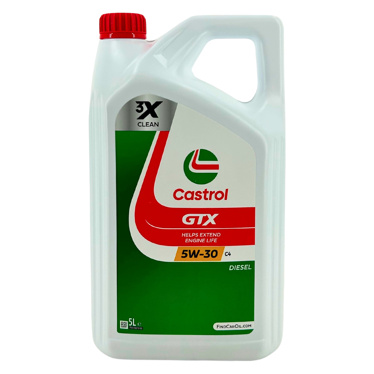 5L Castrol GTX 5W30 C4 Motoröl ORIGINAL Renault Ölfilter 152093920R