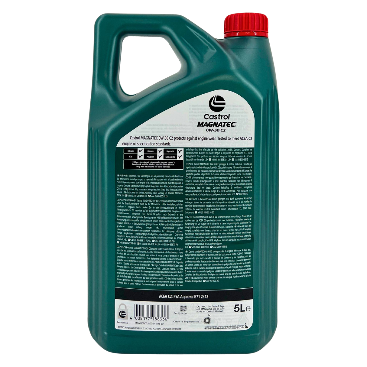 Castrol Magnatec 0W-30 C2 5 Liter