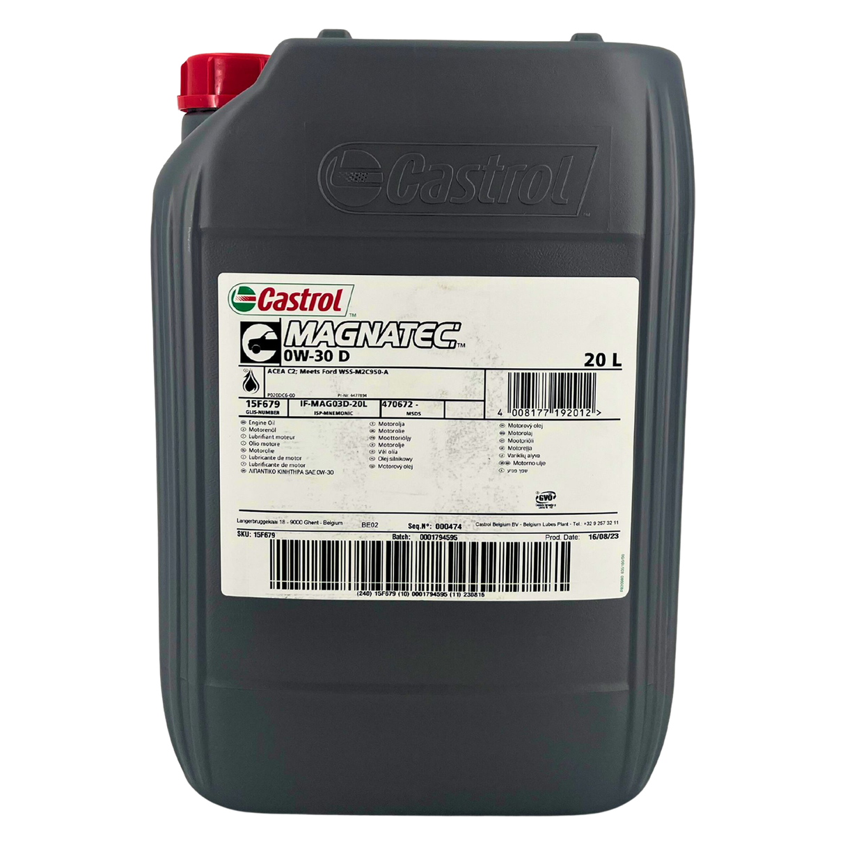 Castrol Magnatec 0W-30 D 20 Liter