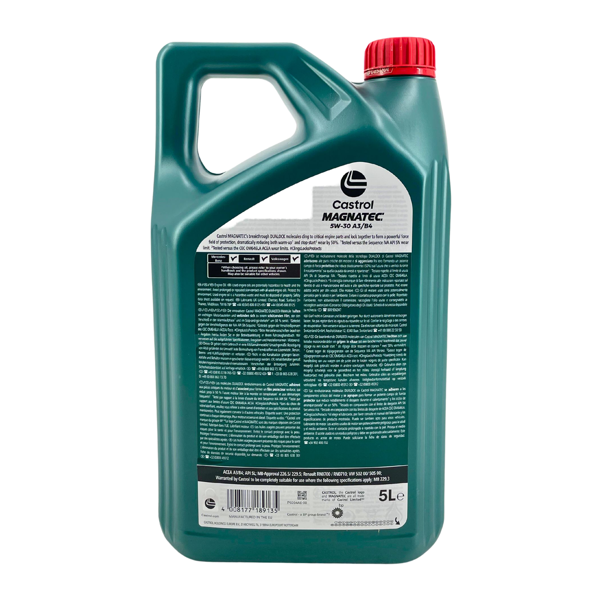 Castrol Magnatec 5W-30 A3/B4 5 Liter Castrol
