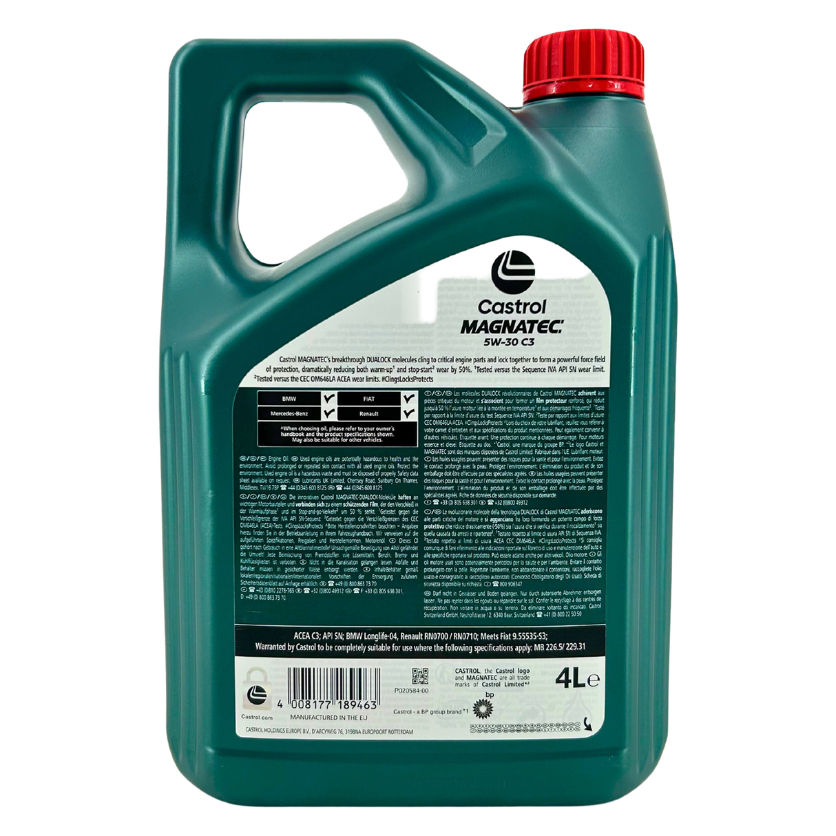 Castrol Magnatec 5W-30 C3 4 Liter
