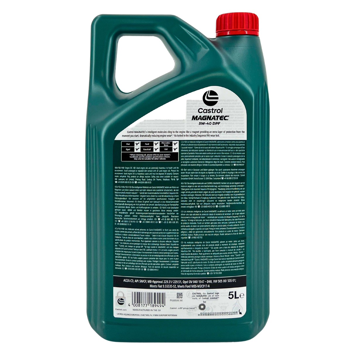 Castrol Magnatec 5W-40 DPF 5 Liter Castrol