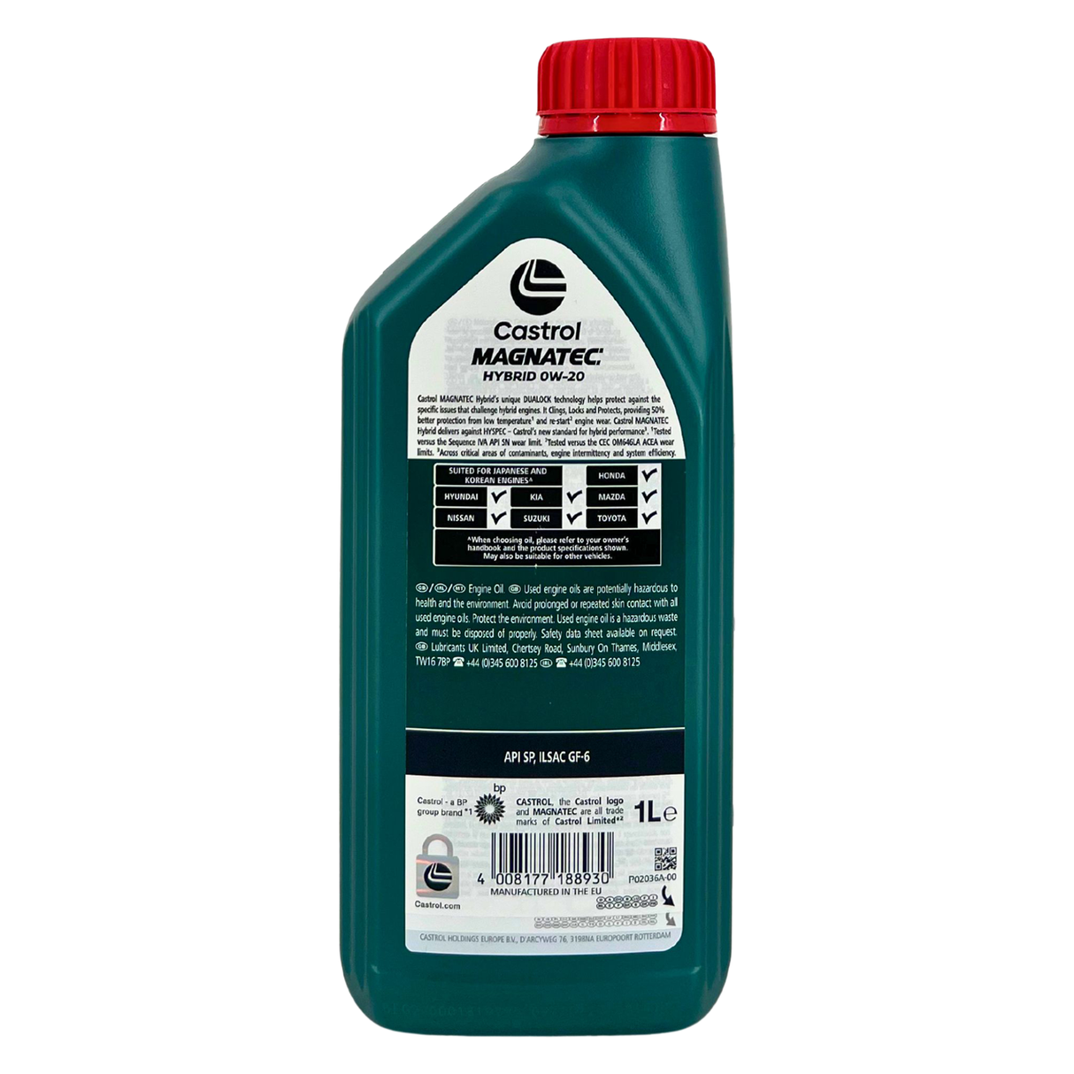 Castrol Magnatec Hybrid 0W-20 1 Liter