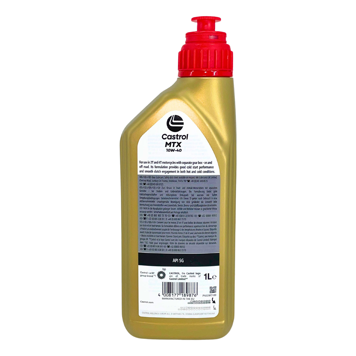 Castrol MTX 10W-40 1 Liter