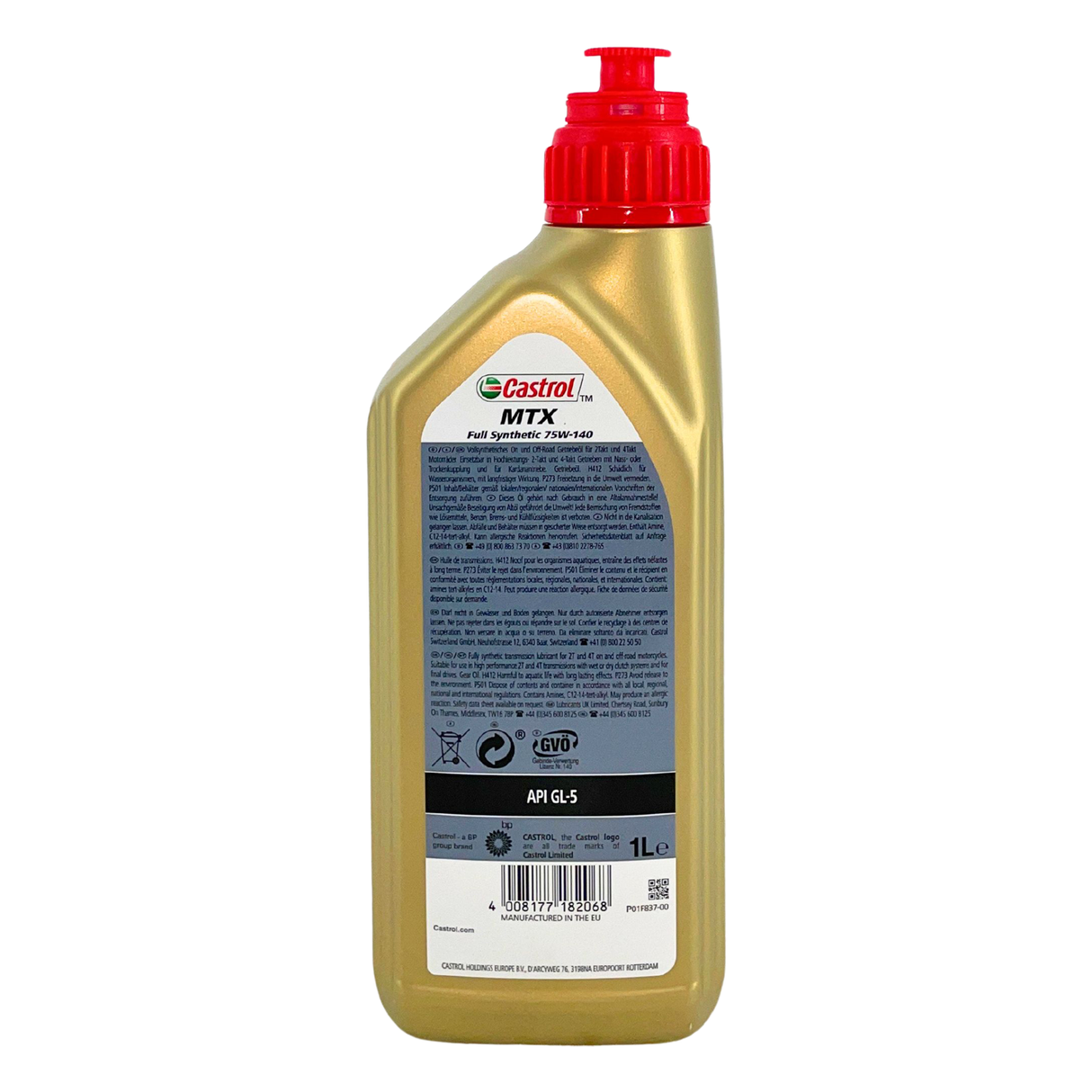 Castrol MTX Full Synthetic 75W-140 1 Liter