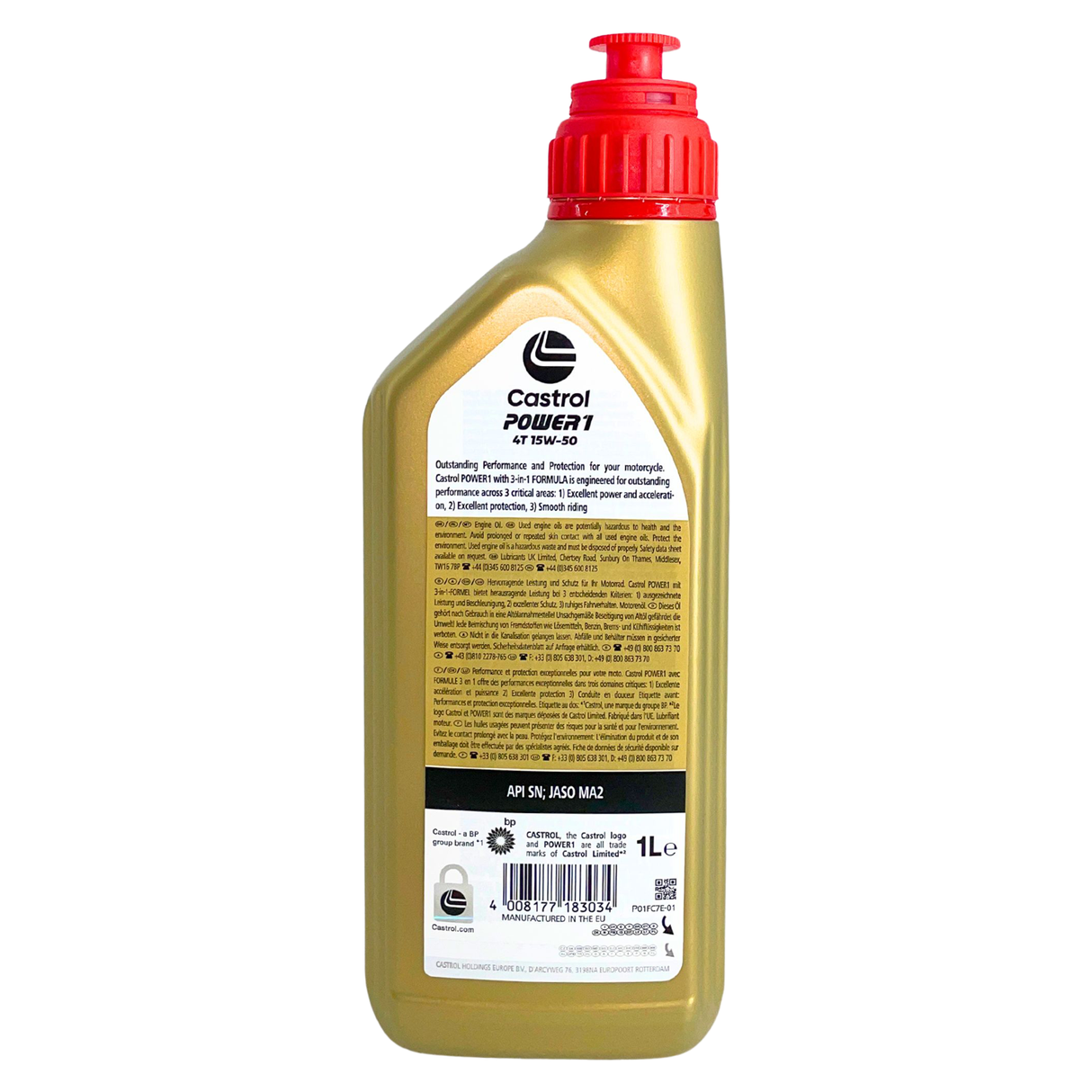 Castrol Power 1 4T 15W-50 1 Liter