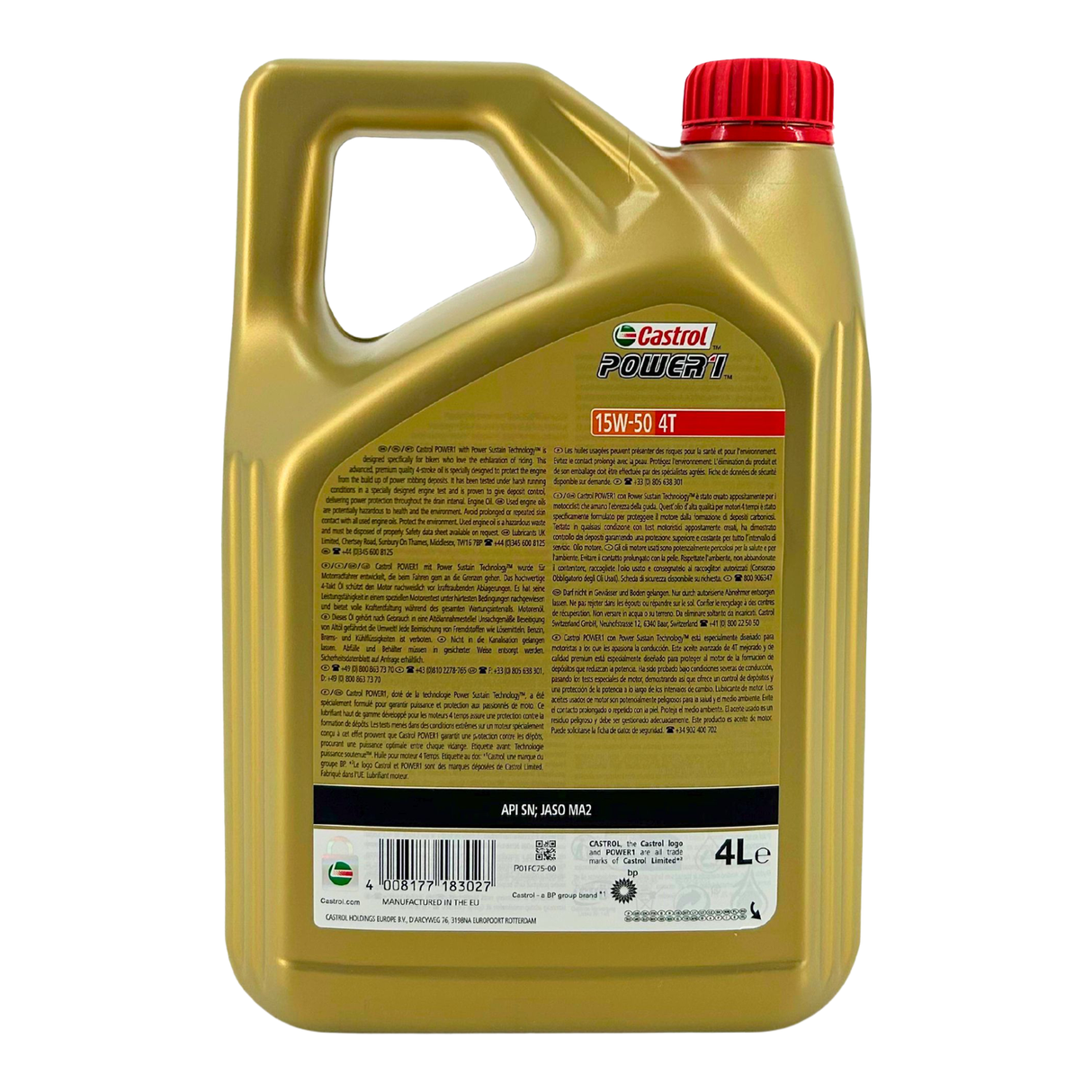 Castrol Power 1 4T 15W-50 4 Liter