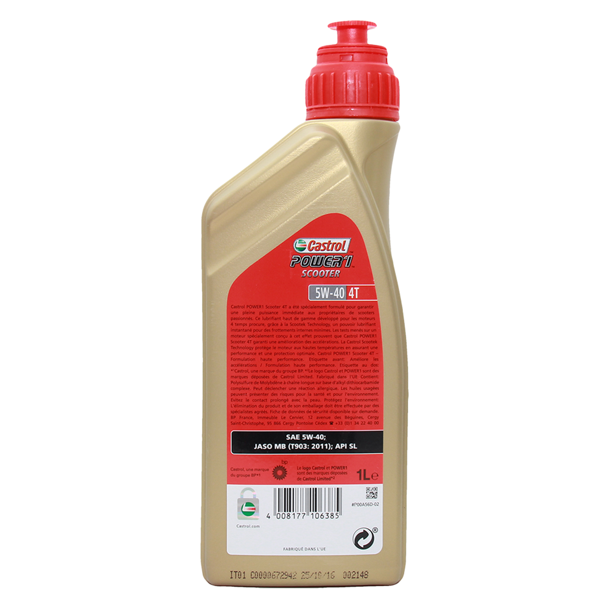 Castrol Power 1 Scooter 4T 5W-40 1 Liter