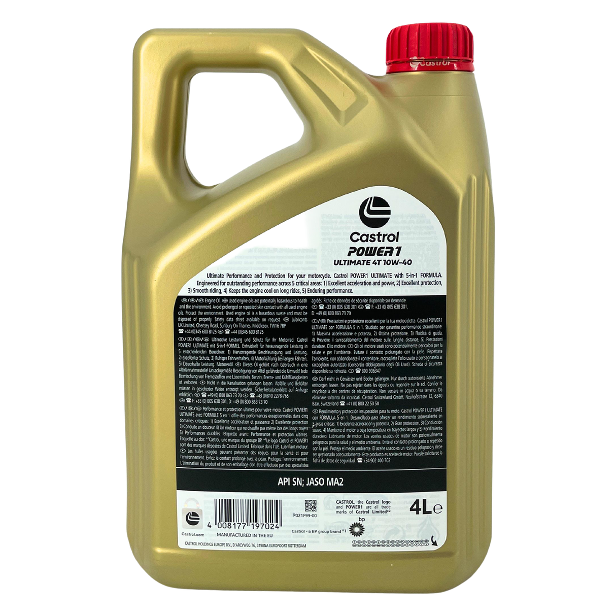 Castrol Power 1 ULTIMATE 4T 10W-40 4 Liter