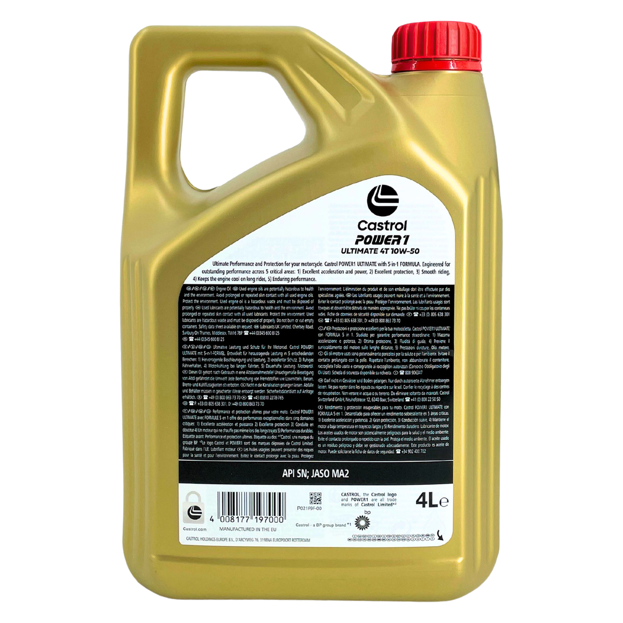Castrol Power 1 ULTIMATE 4T 10W-50 4 Liter