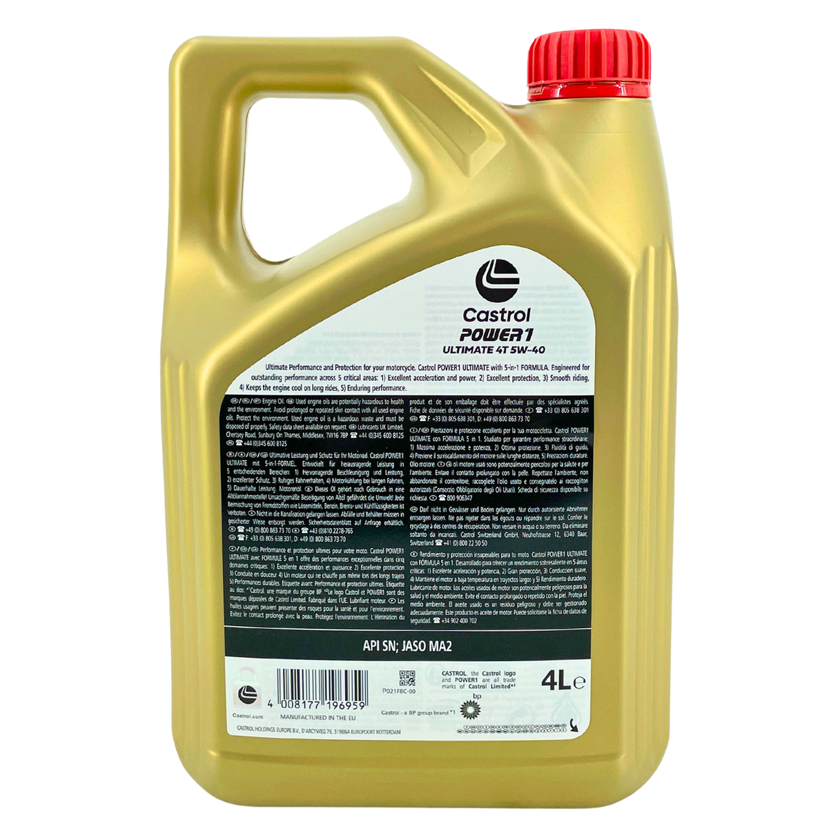 Castrol Power 1 Racing 4T 5W-40 4 Liter