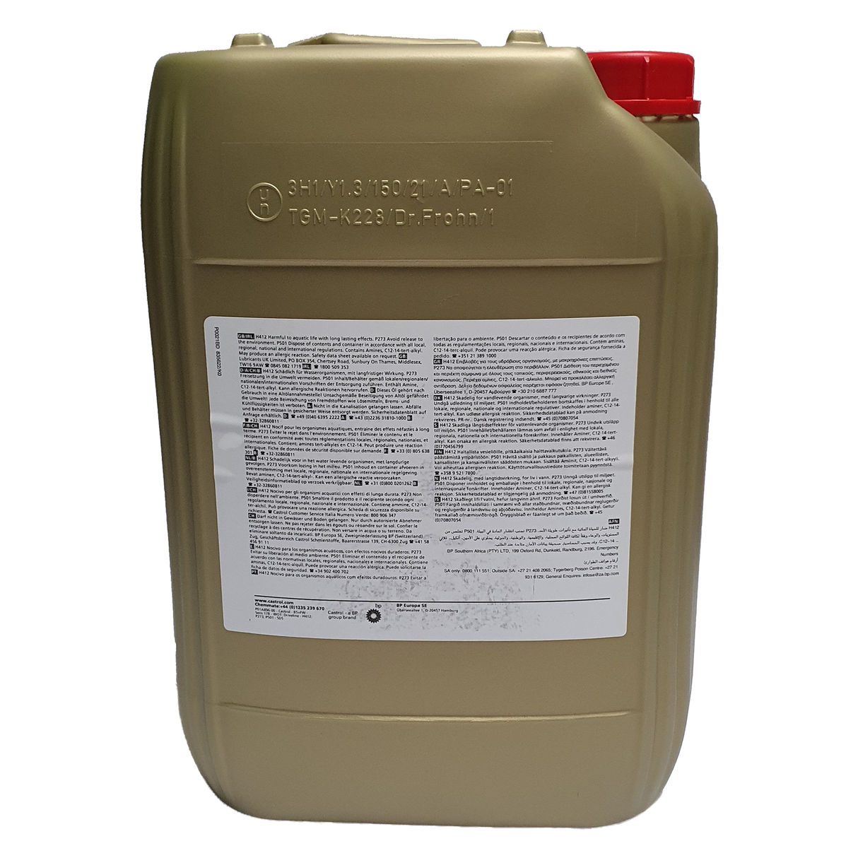 Castrol Transmax Axle Long Life 75W-140 20 Liter